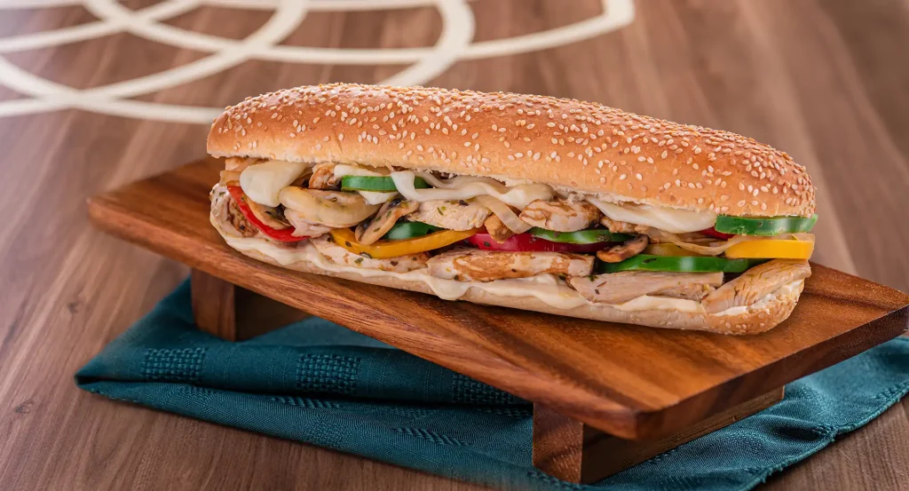 Fajita Sandwich - Al Mashawi Al Halabya (Aleppo Grills)